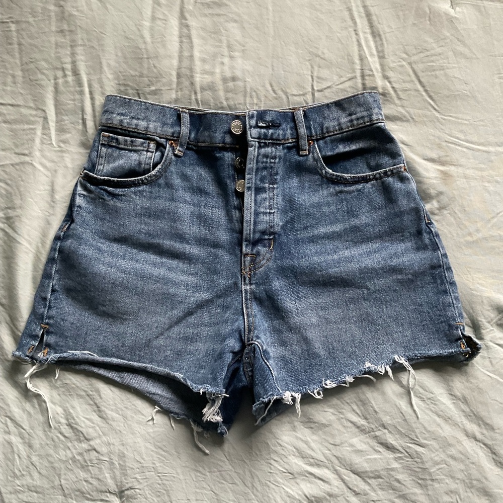 PacSun High Rise Icon Jean Shorts